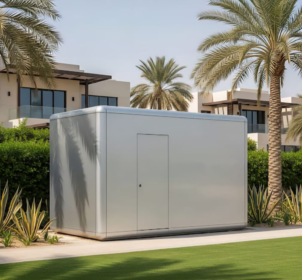 Garden Storage Shed Dubai modern outdoor storage unit for Villa Garden