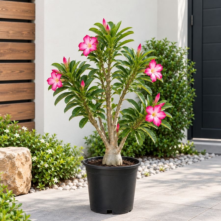 Desert Rose Dubai – Adenium Obesum outdoor flowering plant